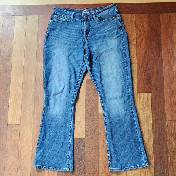 Signature by Levi Strauss Gold Label Mid-Rise Boot Cut Jeans Size 31 - Picture 4 of 16